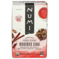 Numi Tea Bag Rooibos Chai - 0.095 Ounce - 18 Count