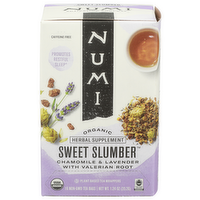 Numi Chamomile & Lavender With Valerian Root Sweet Slumber - 0.078 Ounce - 16 Count