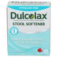 Dulcolax Stool Softener - 25 Count