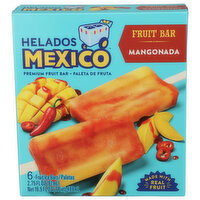 Helados Mexico Mangonada Frozen Fruit Bars - 2.75 Fluid Ounce - 6 Count
