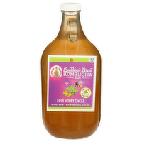 BUDDHA's Brew Kombucha Basil Honey Ginger Growler - 64 Fluid Ounce