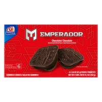 Gamesa Emperador Sandwich Cookies Chocolate - 14.1 Ounce