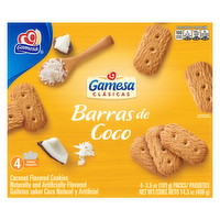 Gamesa Barra De Coco Cookies Coconut Naturally And Artificially Flavored - 14.3 Ounce