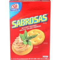 Gamesa Sabrosas Buttery Cracker - 2.52 Ounce - 5 Count