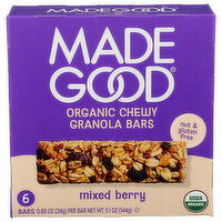 Madegood Mixed Berry Granola Bars - 0.85 Ounce - 6 Count