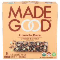 Madegood Cookies & Crrème Granola Bars 6 X - 0.85 Ounce - 6 Count