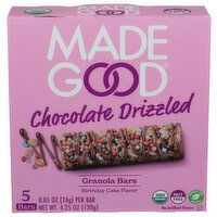 Madegood Bar Choc Drizzle Bday - 0.85 Ounce - 5 Count