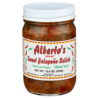 ALBERTO's Brand Sweet Jalapeno Relish - 12.5 Ounce