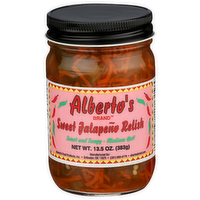 ALBERTO's Brand Sweet Jalapeno Relish - 13.5 Ounce