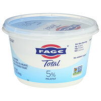 Fage Total 5% Milkfat Plain Greek Strained Yogurt - 16 Ounce