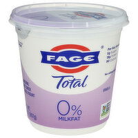 Fage Total Plain 0% Milkfat Nonfat Greek Strained Yogurt - 32 Ounce