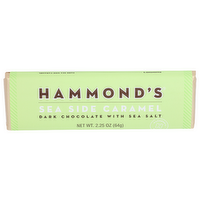 HAMMOND'S CANDIES Candy Bar Sea Side Caramel Dark Choc - 2.25 Ounce