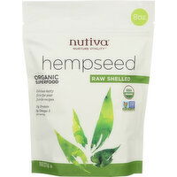 Nutiva Hempseed Raw Shelled - 8 Ounce