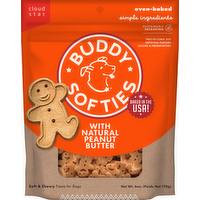 Buddy Biscuits Peanut Butter Soft & Chewy Treats - 6 Ounce