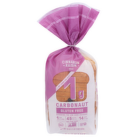 Carbonaut Cinnamon Raisin Gluten Free Bread - 19 Ounce