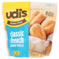 udi's Gluten Free Classic French Dinner Roll - 1.233 Ounce - 6 Count