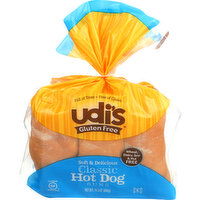 Udi's Gluten Free Buns Hotdog - 14.3 Ounce