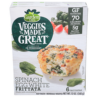Garden Lites Spinach Egg White Frittata - 2 Ounce - 6 Count
