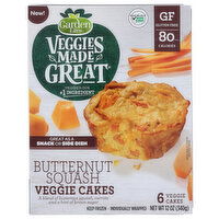 Veggies Made Great Veggie Cake Bttrnt Squash - 2 Ounce - 6 Count