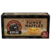 Kodiak Buttermilk & Vanilla Power Waffles - 1.34 Ounce - 10 Count
