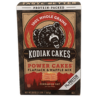 Kodiak Cinnamon Oat Power Cakes Flapjack & Waffle Mix - 20 Ounce