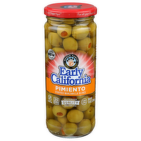 Musco Family Early California Manzanilla Pimiento Stuffed Olives - 10 Ounce