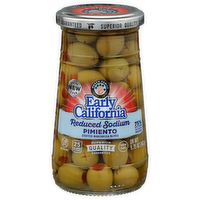 Musco Family Early California Olive Co. Pimiento Stuffed Manzanilla Olives - 5.75 Ounce