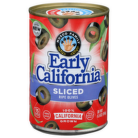 Musco Family Early California Sliced Ripe Olives - 6.5 Ounce