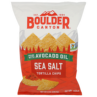 Boulder Canyon Sea Salt Tortilla Chips - 8 Ounce