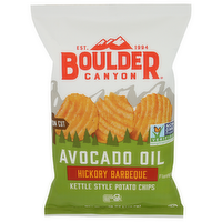 Boulder Canyon Hickory BBQ Potato Chips - 5.25 Ounce