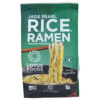 Lotus Foods Jade Pearl Rice Ramen With Wakame Miso Oup - 2.8 Ounce