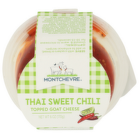 Montchevre Thai Sweet Chili Topped Goat Cheese - 6 Ounce