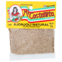 Mi Costenita Natural Sesame Seeds - 2 Ounce