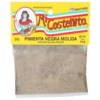 Micostenita Ground Black Pepper - 1 Ounce