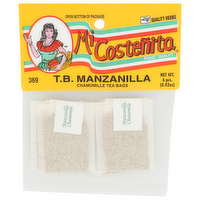 MI COSTENITA T.b. Manzanilla Chamomille Tea Bags - 0.07 Ounce - 6 Count