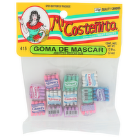 Mi Costenita Assorted Mexican Gum - 0.167 Ounce - 12 Count