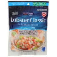 TRANS-OCEAN PRODUCTS Lobster Classic Chunk Style Imitation - 8 Ounce