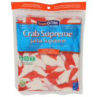 TRANS-OCEAN PRODUCTS Crab Supreme Flake Style Imitation - 20 Ounce