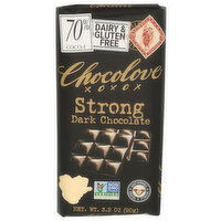 Chocolove 70% Cocoa Strong Dark Chocolate Bar - 3.2 Ounce