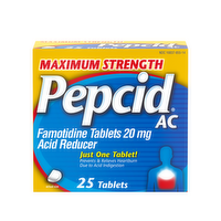 Pepcid Ac Acid Reducer - 25 Count