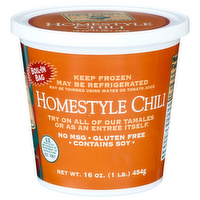 Texas Tamale Company Texas Tamale Homestyle Chili - 16 Ounce