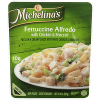 Michelina's Fettuccine Alfredo With Chicken & Broccoli - 8 Ounce