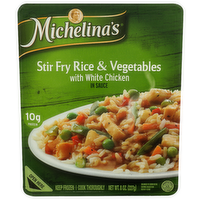 Michelina's In Sauce Stir Fry Rice & Vegetables With White Chicken - 8 Ounce