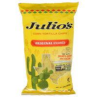 JULIO's Original Seasoned Corn Tortilla Chips - 9 Ounce