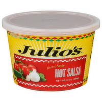 Julio's Hot Salsa - 16 Ounce