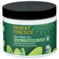 Desert Essence Facial Cleansing Pads - 50 Count