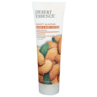 Desert Essence Sweet Almond Hand & Body Lotion - 8 Fluid Ounce