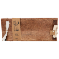 Mud Pie Rectangle Wood Board Set - 1 Each