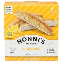Nonnis Limone Biscotti - 0.86 Ounce - 8 Count