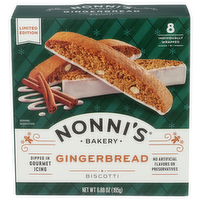 Nonni's Holiday Gingerbread - 0.86 Ounce - 8 Count
